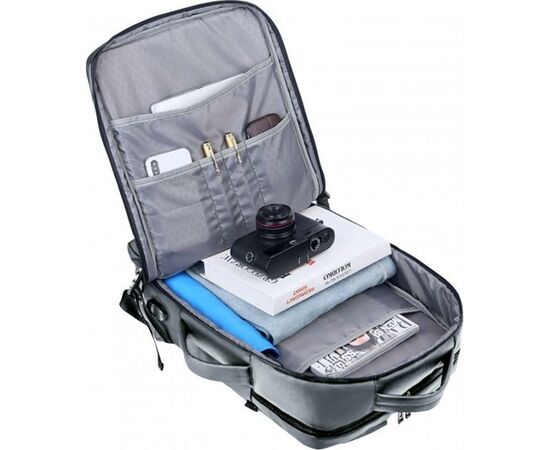 Рюкзак для ноутбука AirOn 14" Power Plus 22L Grey (4822356710652), зображення 6 Рюкзак для ноутбука AirOn 14" Power Plus 22L Grey (4822356710652), зображення 6