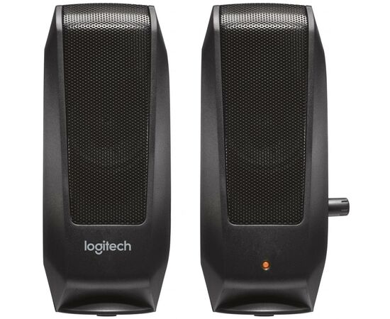 Акустическая система Logitech S-120 Black (980-000010), изображение 2 Акустическая система Logitech S-120 Black (980-000010), изображение 2