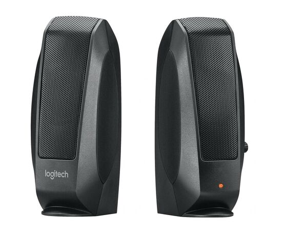Акустическая система Logitech S-120 Black (980-000010), изображение 3 Акустическая система Logitech S-120 Black (980-000010), изображение 3