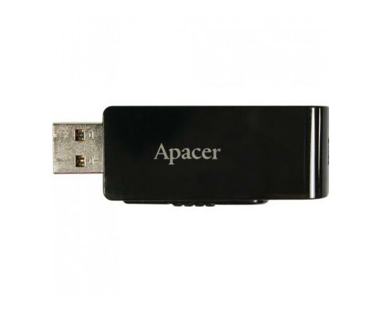 USB флеш накопитель Apacer 128GB AH350 Black RP USB3.0 (AP128GAH350B-1), изображение 6 USB флеш накопитель Apacer 128GB AH350 Black RP USB3.0 (AP128GAH350B-1), изображение 6