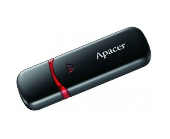 USB флеш накопитель Apacer 32GB AH333 black USB 2.0 (AP32GAH333B-1), изображение 4 USB флеш накопитель Apacer 32GB AH333 black USB 2.0 (AP32GAH333B-1), изображение 4
