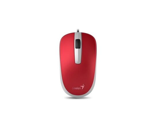 Мышка Genius DX-120 USB Red (31010105104), изображение 2 Мышка Genius DX-120 USB Red (31010105104), изображение 2
