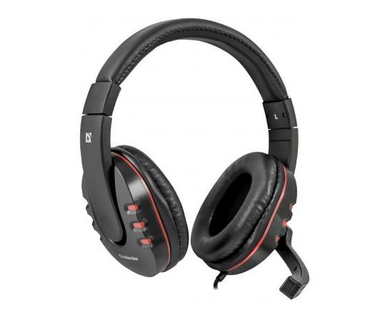 Навушники Defender Warhead G-160 Black (64113), зображення 2 Навушники Defender Warhead G-160 Black (64113), зображення 2