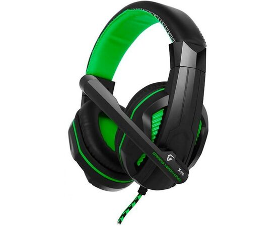 Навушники Gemix X-370 black-green