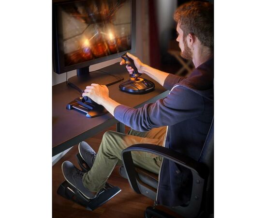 Джойстик ThrustMaster T.16000M FC Flight Pack Black/Orange (2960782), изображение 6 Джойстик ThrustMaster T.16000M FC Flight Pack Black/Orange (2960782), изображение 6