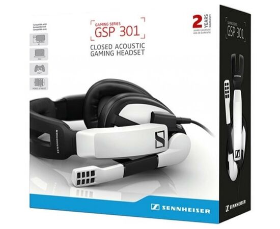 Наушники Sennheiser GSP 301 (507202), изображение 4 Наушники Sennheiser GSP 301 (507202), изображение 4