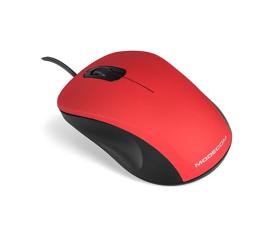 Мишка Modecom MC-M10 USB Red (M-MC-0M10-500), зображення 3 Мишка Modecom MC-M10 USB Red (M-MC-0M10-500), зображення 3