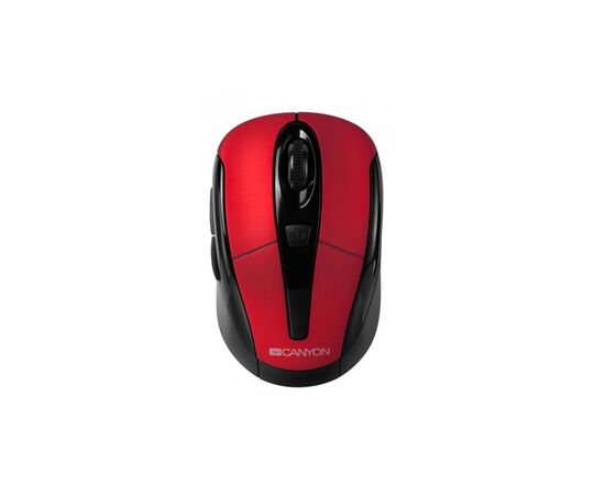 Мишка Canyon CNR-MSOW06R Wireless Black-Red (CNR-MSOW06R)