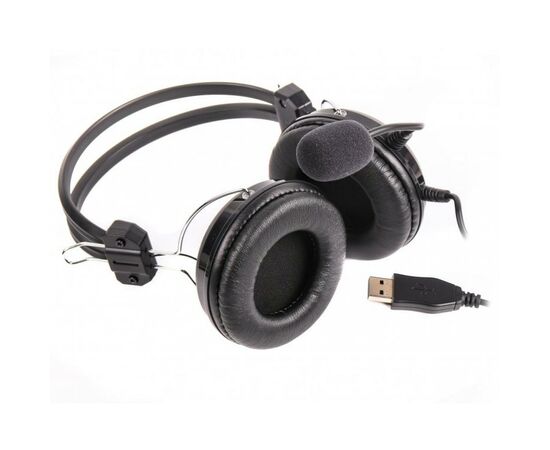 Наушники A4Tech HU-35 Black, изображение 3 Наушники A4Tech HU-35 Black, изображение 3