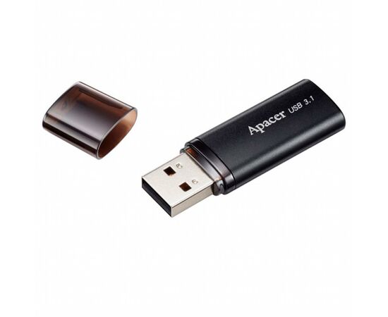 USB флеш накопитель Apacer 32GB AH25B Black USB 3.1 (AP32GAH25BB-1), изображение 3 USB флеш накопитель Apacer 32GB AH25B Black USB 3.1 (AP32GAH25BB-1), изображение 3