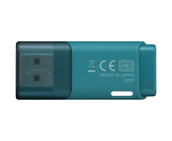 USB флеш накопитель Kioxia 32GB U202 Blue USB 2.0 (LU202L032GG4), изображение 2 USB флеш накопитель Kioxia 32GB U202 Blue USB 2.0 (LU202L032GG4), изображение 2