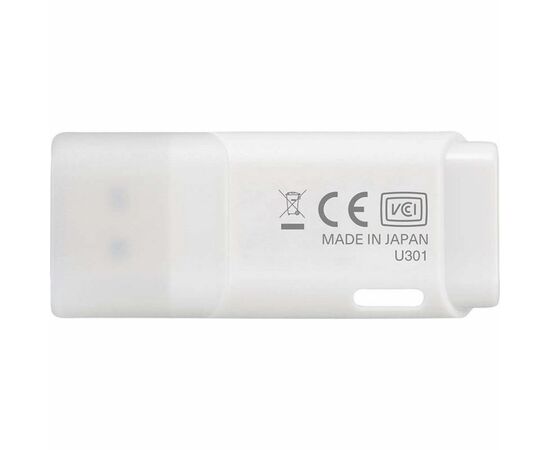 USB флеш накопитель Kioxia 32GB U301 White USB 3.2 (LU301W032GG4), изображение 2 USB флеш накопитель Kioxia 32GB U301 White USB 3.2 (LU301W032GG4), изображение 2