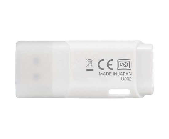 USB флеш накопитель Kioxia 64GB U202 White USB 2.0 (LU202W064GG4), изображение 2 USB флеш накопитель Kioxia 64GB U202 White USB 2.0 (LU202W064GG4), изображение 2