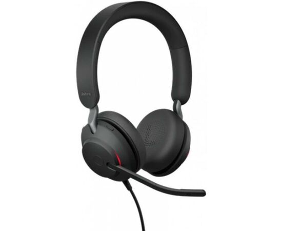 Наушники Jabra Evolve 2 40 MS Stereo USB-A (24089-999-999), изображение 3 Наушники Jabra Evolve 2 40 MS Stereo USB-A (24089-999-999), изображение 3