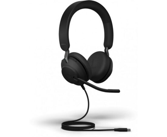 Наушники Jabra Evolve 2 40 MS Stereo USB-A (24089-999-999), изображение 5 Наушники Jabra Evolve 2 40 MS Stereo USB-A (24089-999-999), изображение 5