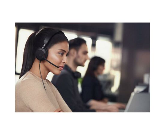 Наушники Jabra Evolve 2 40 MS Stereo USB-A (24089-999-999), изображение 7 Наушники Jabra Evolve 2 40 MS Stereo USB-A (24089-999-999), изображение 7