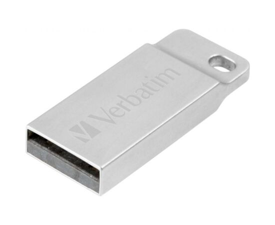 USB флеш накопитель Verbatim 64GB Metal Executive Silver USB 2.0 (98750), изображение 2 USB флеш накопитель Verbatim 64GB Metal Executive Silver USB 2.0 (98750), изображение 2