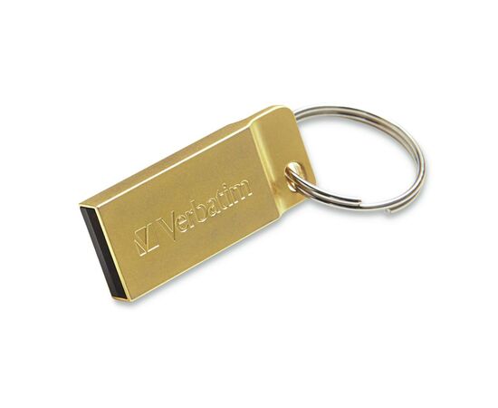 USB флеш накопитель Verbatim 64GB Metal Executive Gold USB 3.0 (99106), изображение 3 USB флеш накопитель Verbatim 64GB Metal Executive Gold USB 3.0 (99106), изображение 3
