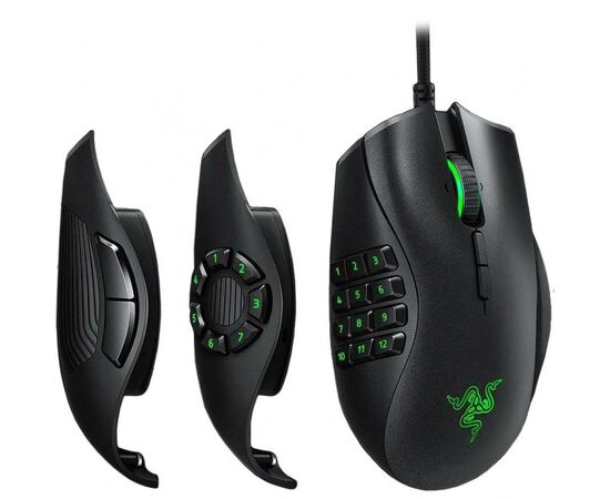 Мышка Razer Naga Trinity USB Black (RZ01-02410100-R3M1), изображение 2 Мышка Razer Naga Trinity USB Black (RZ01-02410100-R3M1), изображение 2