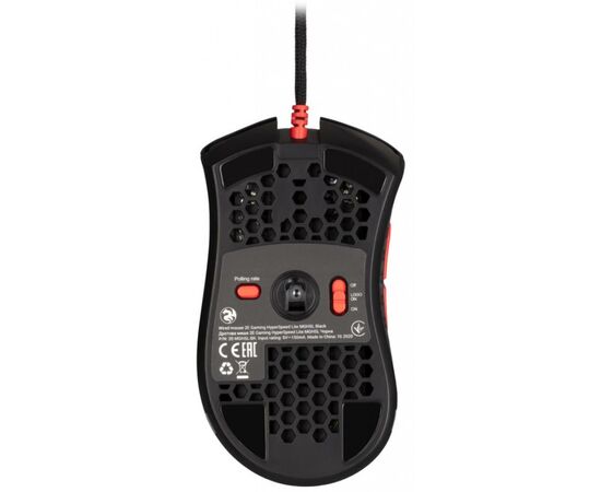 Мышка 2E HyperSpeed Lite RGB Black (2E-MGHSL-BK), изображение 3 Мышка 2E HyperSpeed Lite RGB Black (2E-MGHSL-BK), изображение 3
