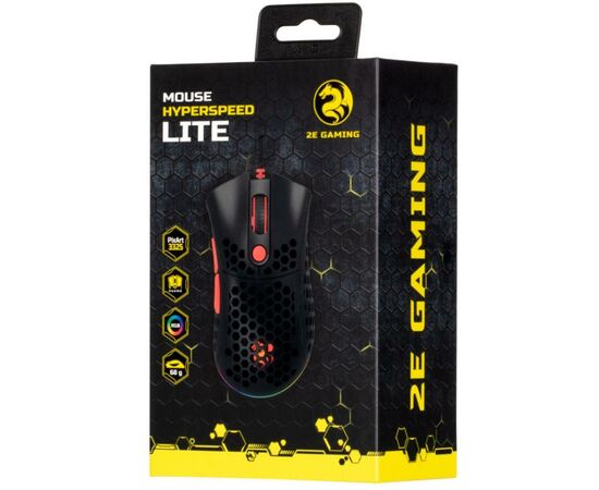 Мышка 2E HyperSpeed Lite RGB Black (2E-MGHSL-BK), изображение 6 Мышка 2E HyperSpeed Lite RGB Black (2E-MGHSL-BK), изображение 6