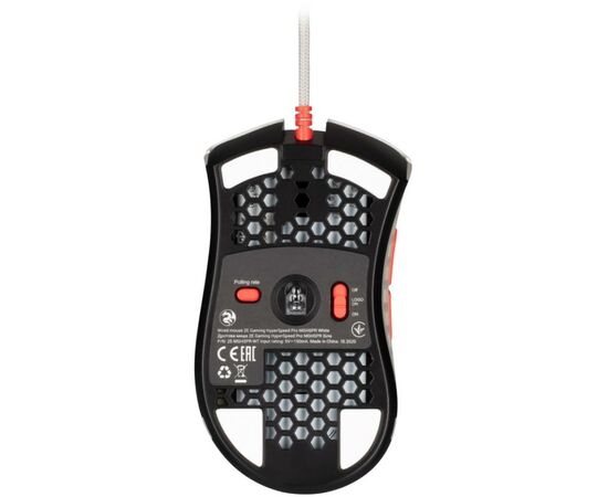 Мышка 2E HyperSpeed Pro RGB Retro White (2E-MGHSPR-WT), изображение 4 Мышка 2E HyperSpeed Pro RGB Retro White (2E-MGHSPR-WT), изображение 4