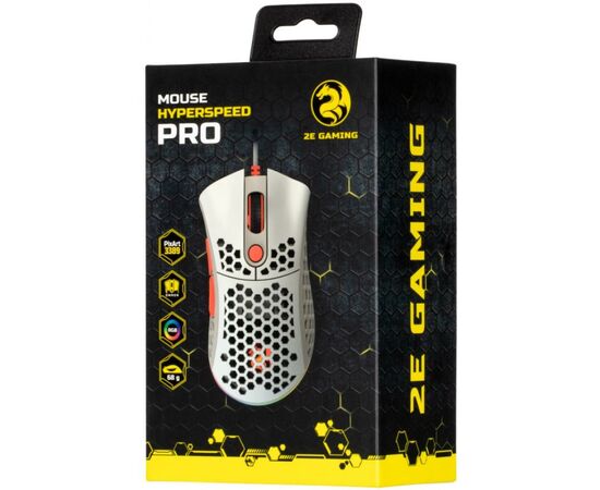 Мышка 2E HyperSpeed Pro RGB Retro White (2E-MGHSPR-WT), изображение 6 Мышка 2E HyperSpeed Pro RGB Retro White (2E-MGHSPR-WT), изображение 6