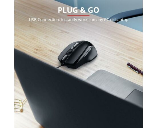 Мышка Trust Voca USB Black (23650), изображение 7 Мышка Trust Voca USB Black (23650), изображение 7