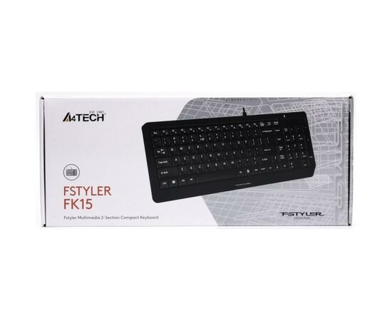 Клавиатура A4Tech FK15 Black, изображение 10 Клавиатура A4Tech FK15 Black, изображение 10