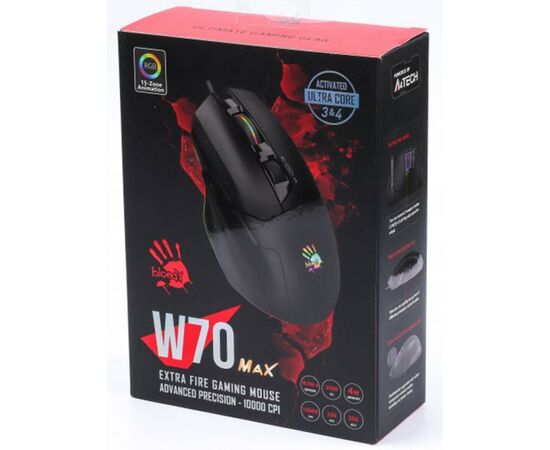 Мишка A4Tech Bloody W70 Max Stone black, зображення 10 Мишка A4Tech Bloody W70 Max Stone black, зображення 10