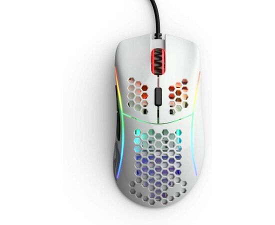 Мышка Glorious Model D Minus Glossy White (GLO-MS-DM-GW), изображение 2 Мышка Glorious Model D Minus Glossy White (GLO-MS-DM-GW), изображение 2