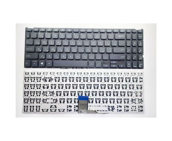 Клавиатура ноутбука ASUS X512/X512DA/X512FA/X512UA/X512UB Series чорна UA (A46173)