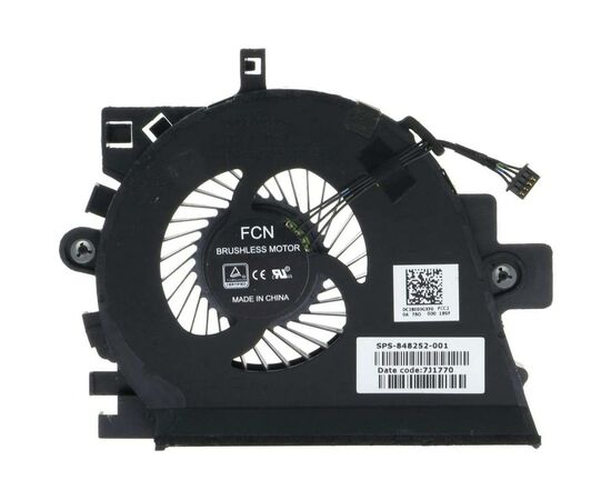 Вентилятор ноутбука HP ZBook 15 G3 (848252-001) DC(5V, 0.5A), 4pin (до відеокарти) (A48464)