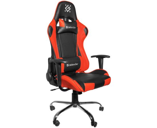 Кресло игровое Defender Azgard Black/Red (64358), изображение 2 Кресло игровое Defender Azgard Black/Red (64358), изображение 2
