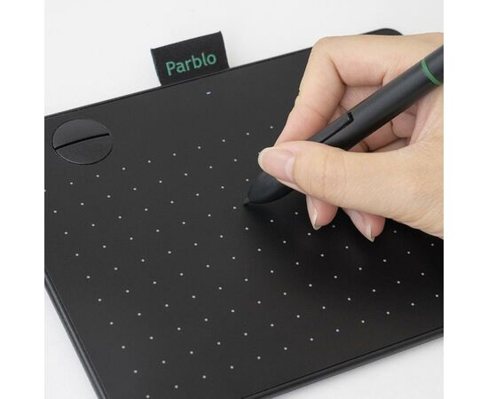 Графический планшет Parblo A640 V2 Black (A640V2), изображение 4 Графический планшет Parblo A640 V2 Black (A640V2), изображение 4