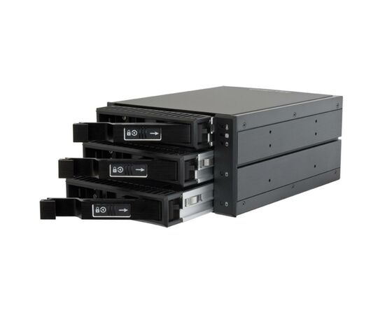 Бэкплейн Chieftec 2x5.25"/3x3.5" Hot-Swap Aluminium (CBP-2131SAS), изображение 3 Бэкплейн Chieftec 2x5.25"/3x3.5" Hot-Swap Aluminium (CBP-2131SAS), изображение 3