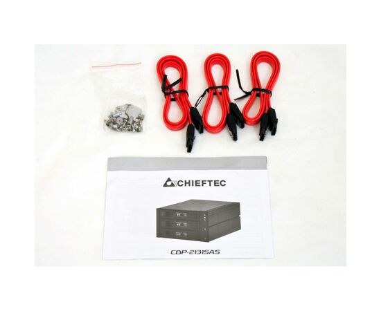 Бэкплейн Chieftec 2x5.25"/3x3.5" Hot-Swap Aluminium (CBP-2131SAS), изображение 5 Бэкплейн Chieftec 2x5.25"/3x3.5" Hot-Swap Aluminium (CBP-2131SAS), изображение 5