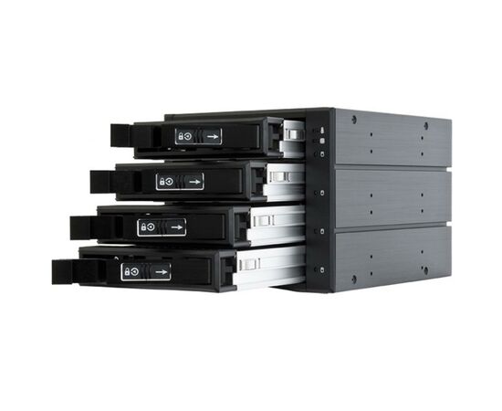 Бэкплейн Chieftec 3x5.25"/4x3.5" Hot-Swap Aluminium (CBP-3141SAS), изображение 3 Бэкплейн Chieftec 3x5.25"/4x3.5" Hot-Swap Aluminium (CBP-3141SAS), изображение 3