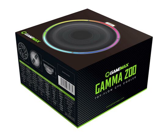 Кулер для процессора Gamemax GAMMA200, изображение 7 Кулер для процессора Gamemax GAMMA200, изображение 7