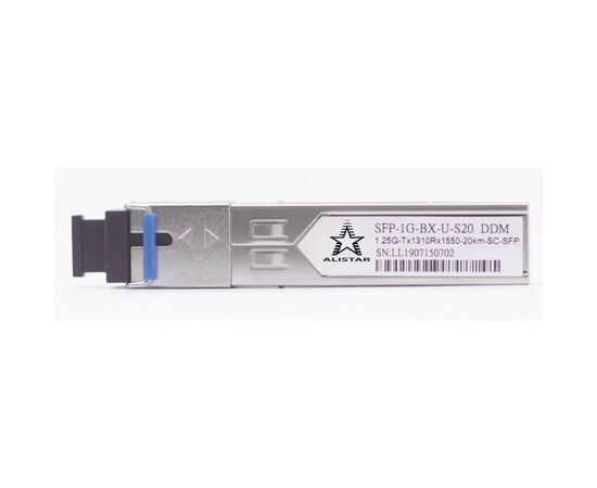 Модуль SFP Alistar SFP-1G-BX-U-S20, изображение 2 Модуль SFP Alistar SFP-1G-BX-U-S20, изображение 2
