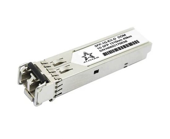 Модуль SFP Alistar Модуль SFP 1000BASE-EX 2SM LC 40KM 1310nm DDM (SFP-1G-EX)