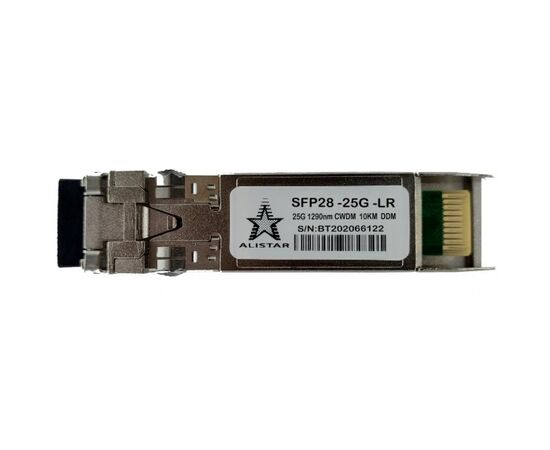 Модуль SFP Alistar Модуль SFP28 25G LR 2SM CWDM Duplex LC 10KM 1290 (SFP28-LR-C-29)