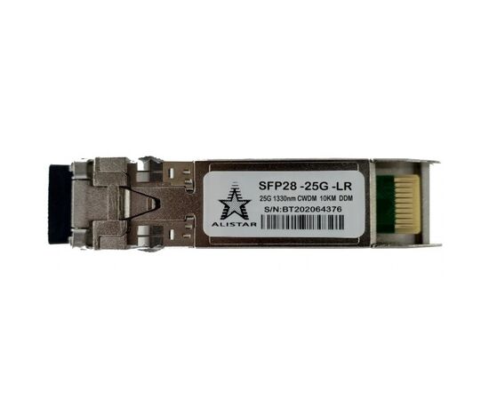 Модуль SFP Alistar Модуль SFP28 25G LR 2SM CWDM Duplex LC 10KM 1330 (SFP28-LR-C-33)