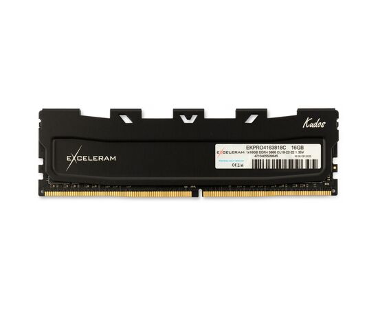 Модуль памяти для компьютера DDR4 16GB 3866 MHz Black Kudos PRO eXceleram (EKPRO4163818C)