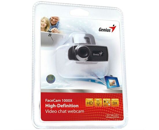 Веб-камера Genius FaceCam 1000X HD (32200003400), изображение 4 Веб-камера Genius FaceCam 1000X HD (32200003400), изображение 4