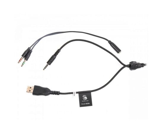 Навушники A4Tech Bloody G220 Black, зображення 5 Навушники A4Tech Bloody G220 Black, зображення 5