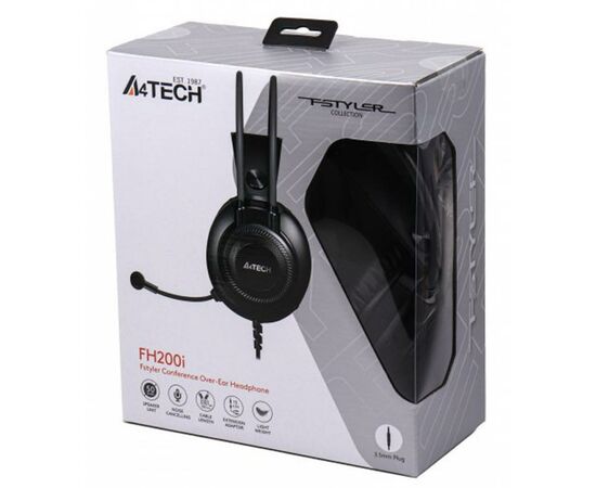 Наушники A4Tech FH200i Grey, изображение 6 Наушники A4Tech FH200i Grey, изображение 6