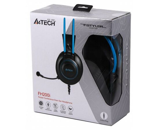 Наушники A4Tech FH200i Blue, изображение 8 Наушники A4Tech FH200i Blue, изображение 8
