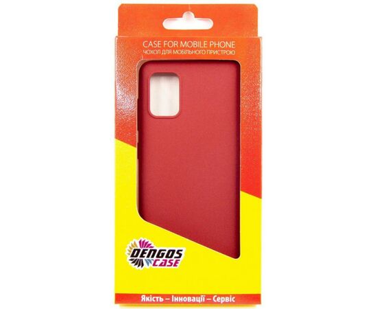 Чехол для моб. телефона Dengos Carbon Samsung Galaxy A31, red (DG-TPU-CRBN-63) (DG-TPU-CRBN-63), изображение 4