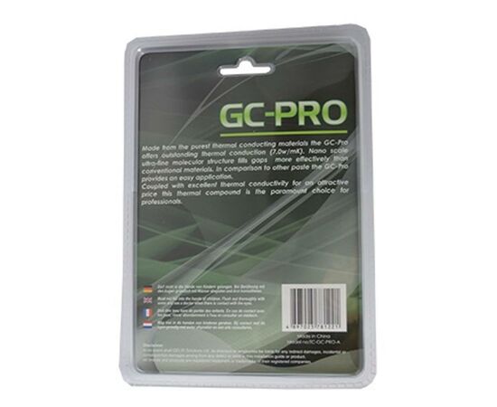 Термопаста Gelid Solutions GC-PRO 5g (TC-GC-PRO-A), изображение 3 Термопаста Gelid Solutions GC-PRO 5g (TC-GC-PRO-A), изображение 3